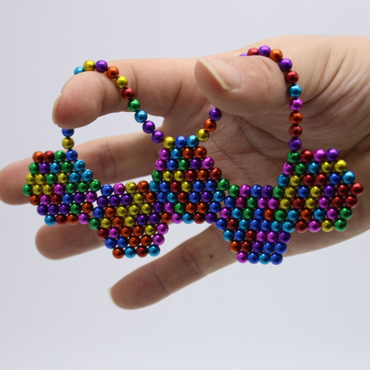 216pcs Magic Bucky Balls Rainbow Magnetic Beads for stress relief