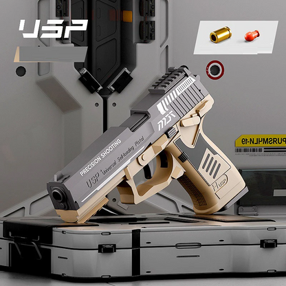 Shell Ejection Foam Darts Pistol Soft Bullet Toy Gun