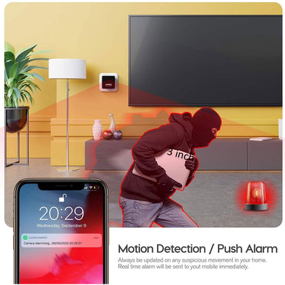 HD Hidden Camera Night Vision WiFi Charger Camera For Home Security