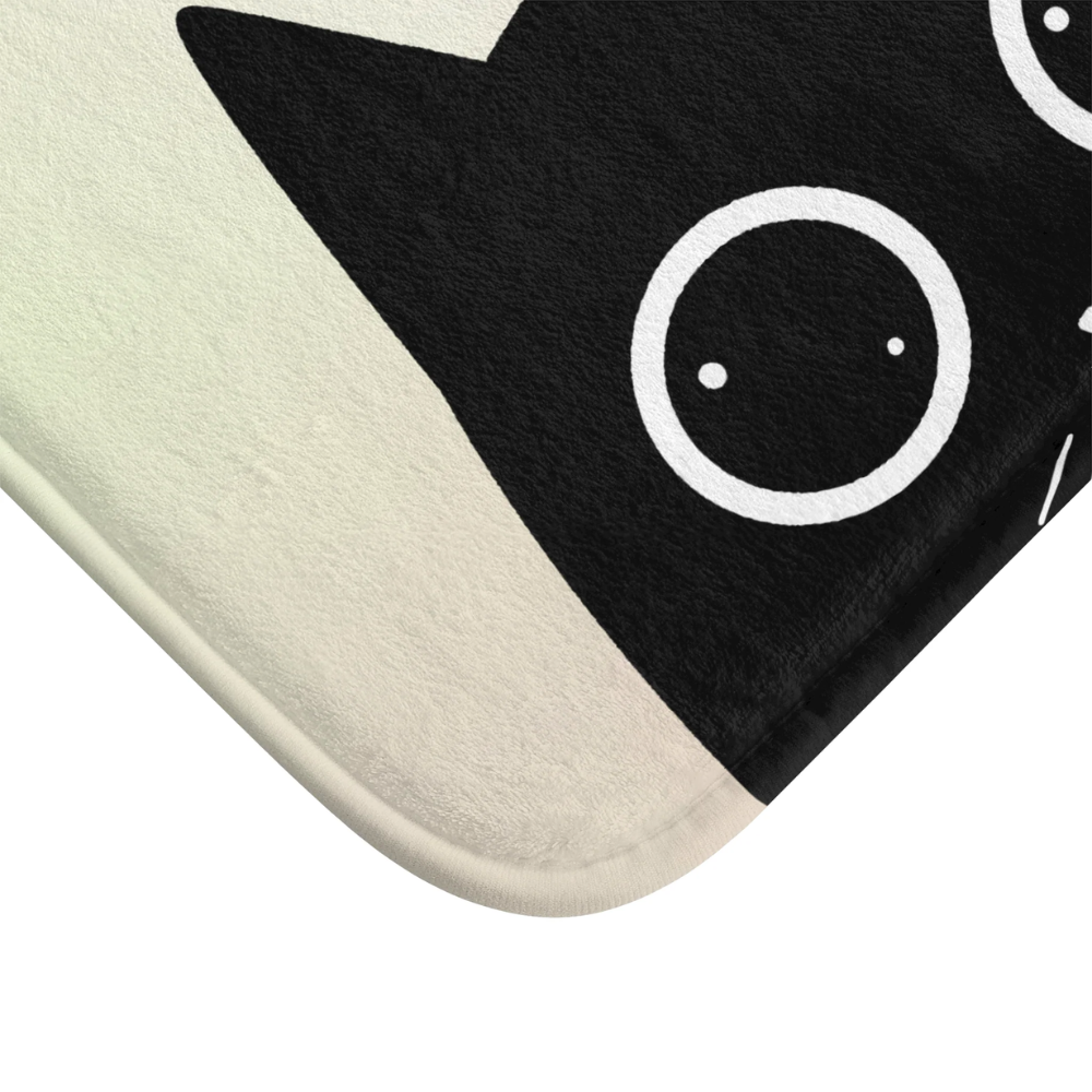 Adorable Cat Anime Bath Mat Secondary image