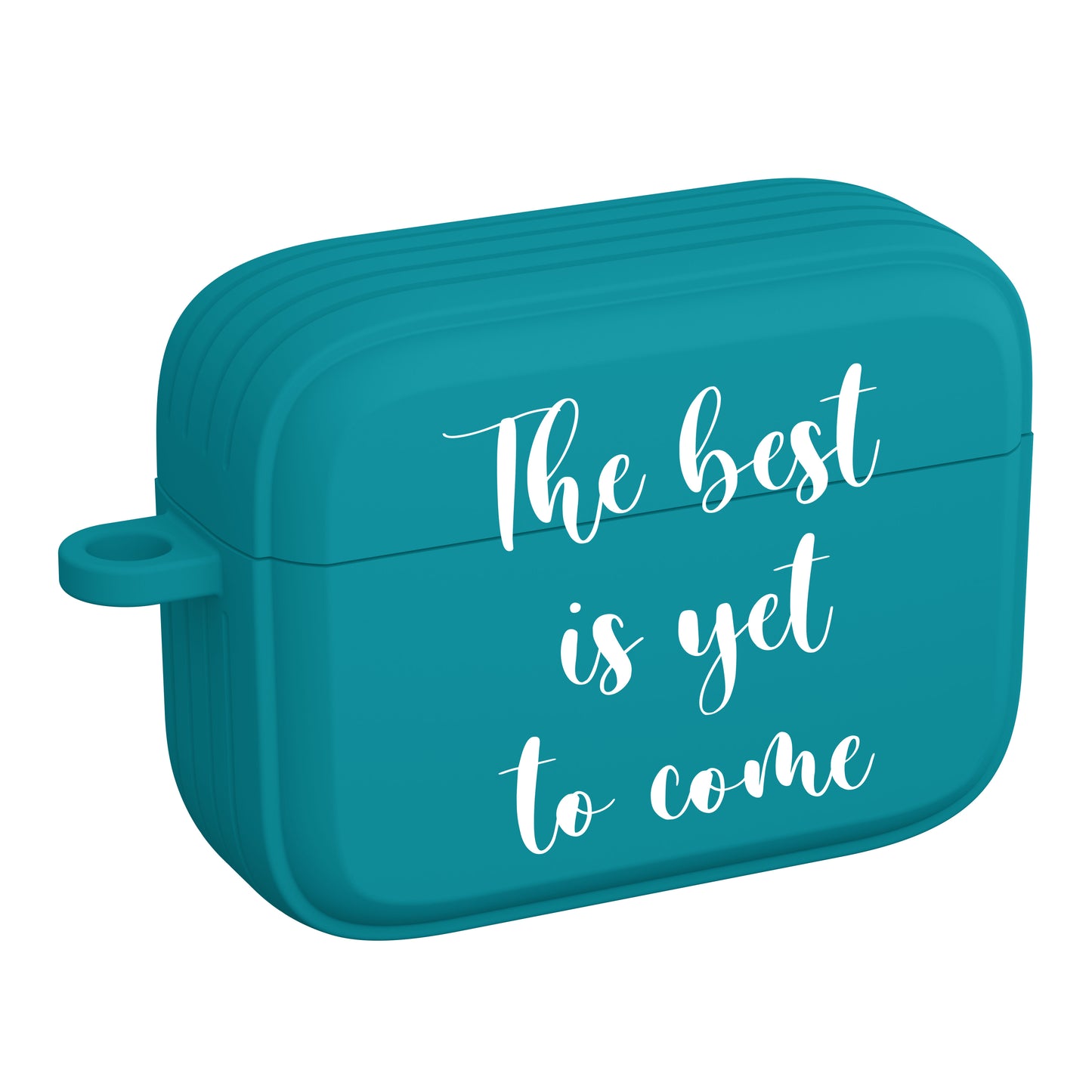 Custom Text HDX Teal Case Cover for Apple AirPods Gen 1, 2, 3 & Pro