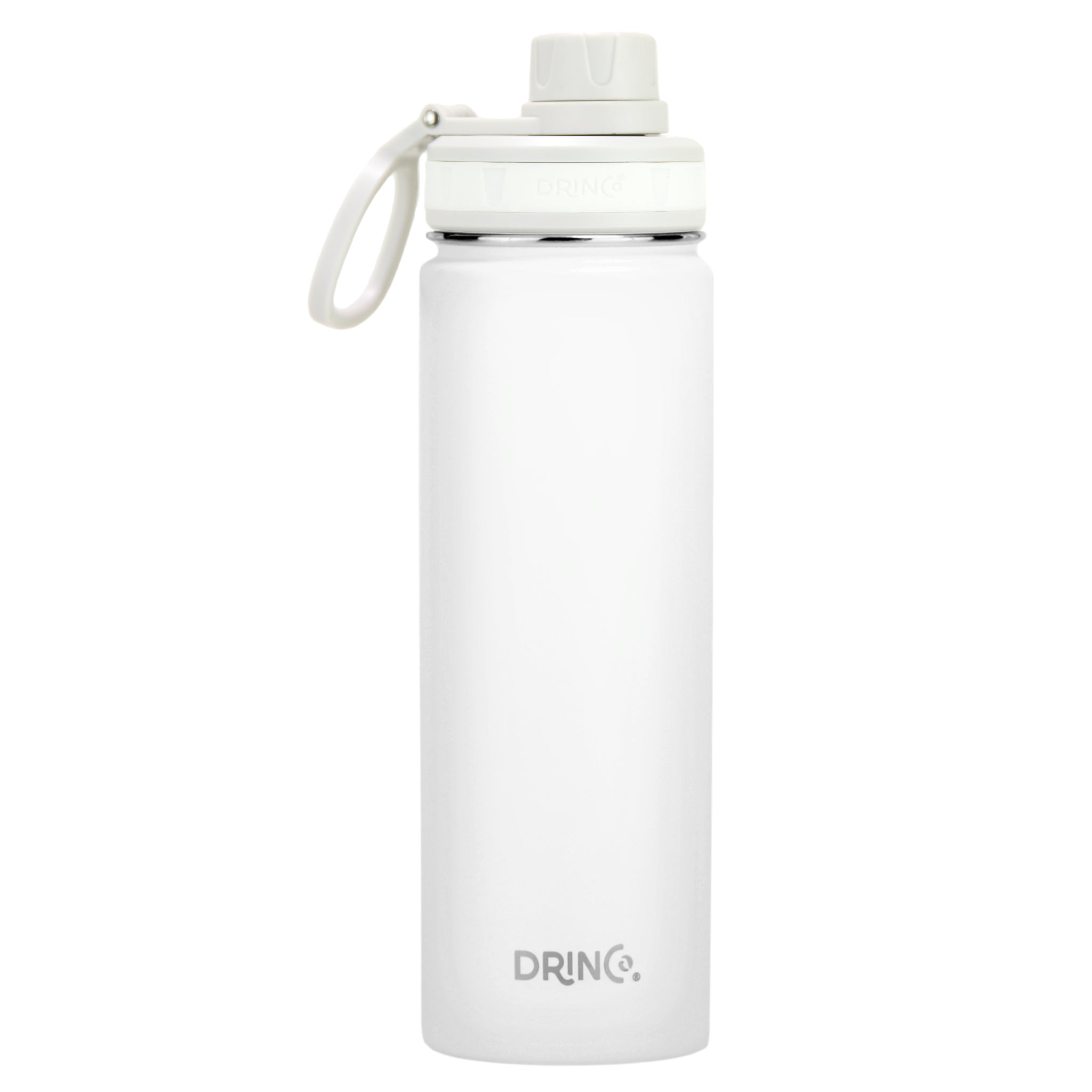 DRINCO® 22oz Stainless Steel Sport Water Bottle - Artic White Main image