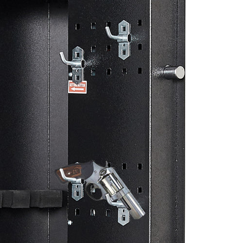 Gun Security Cabinet 55.12 Inches Big Gun Safe Keypad 4 Position