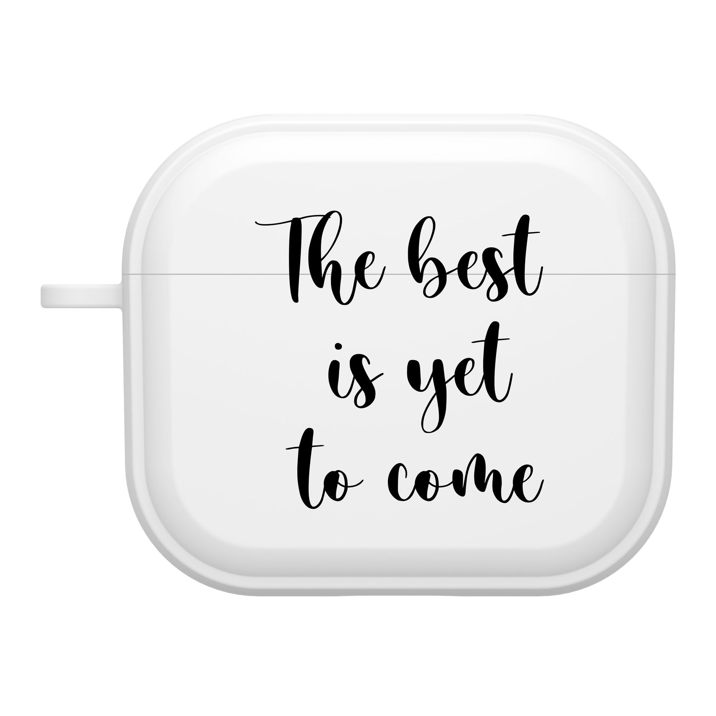 Custom Text HDX White Case Cover for Apple AirPods Gen 1, 2, 3 & Pro