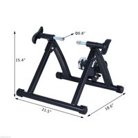 Soozier Indoor Bicycle Bike Trainer Stand Exercise Fan Fly Wind Wheel