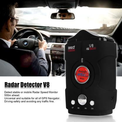 V8 Car Radar Detector Speed Camera Detectors