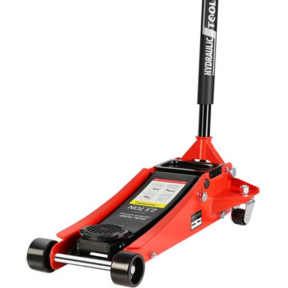 2.5 Ton Hydraulic Low Profile Aluminum And Steel Racing Floor Jack