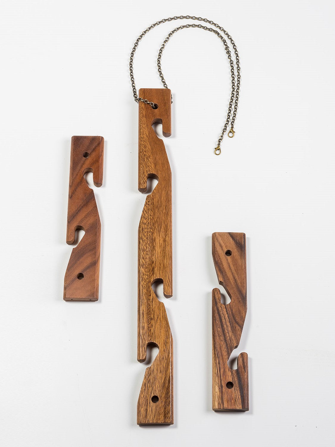 6 Pot Hanging Plant Holder - 3 piece set Secondary image