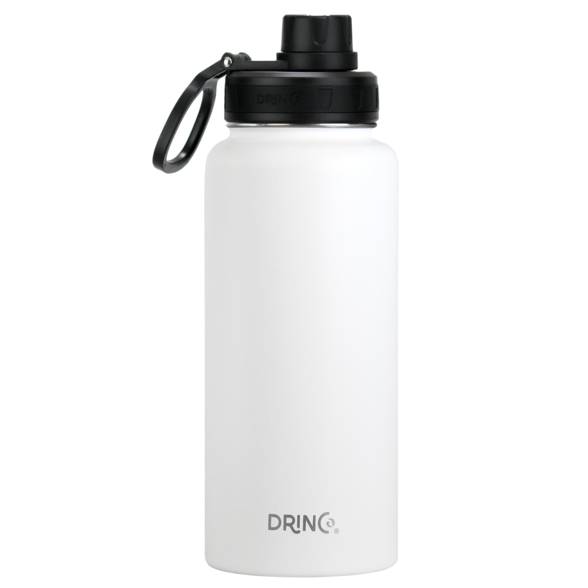 DRINCO® 32oz Stainless Steel Water Bottle - Artic White Main image