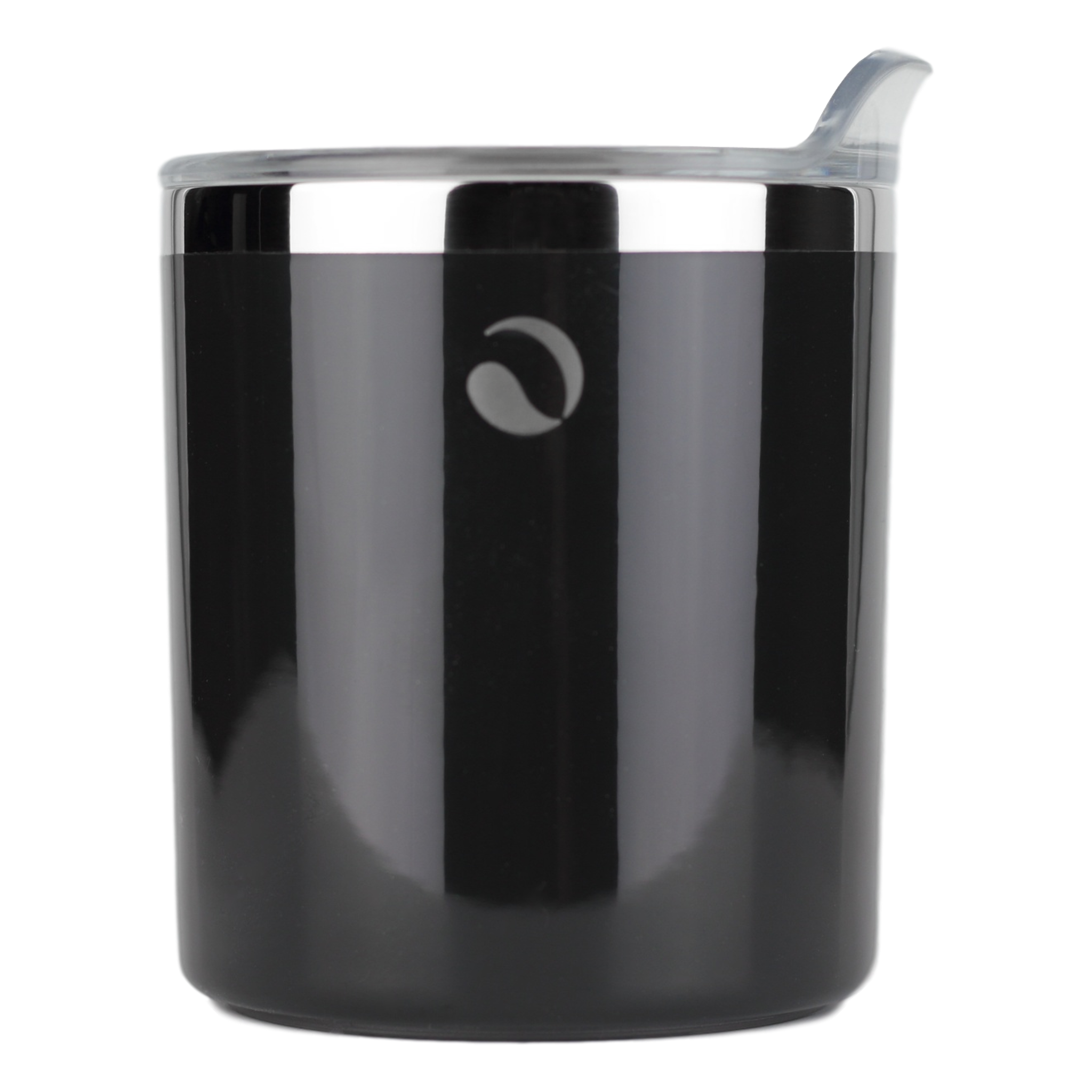 DRINCO- 10oz Vacuum Insulated Tumbler Whiskey Glass GULT (Jet Black) Main image