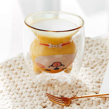 Double Glass Mug