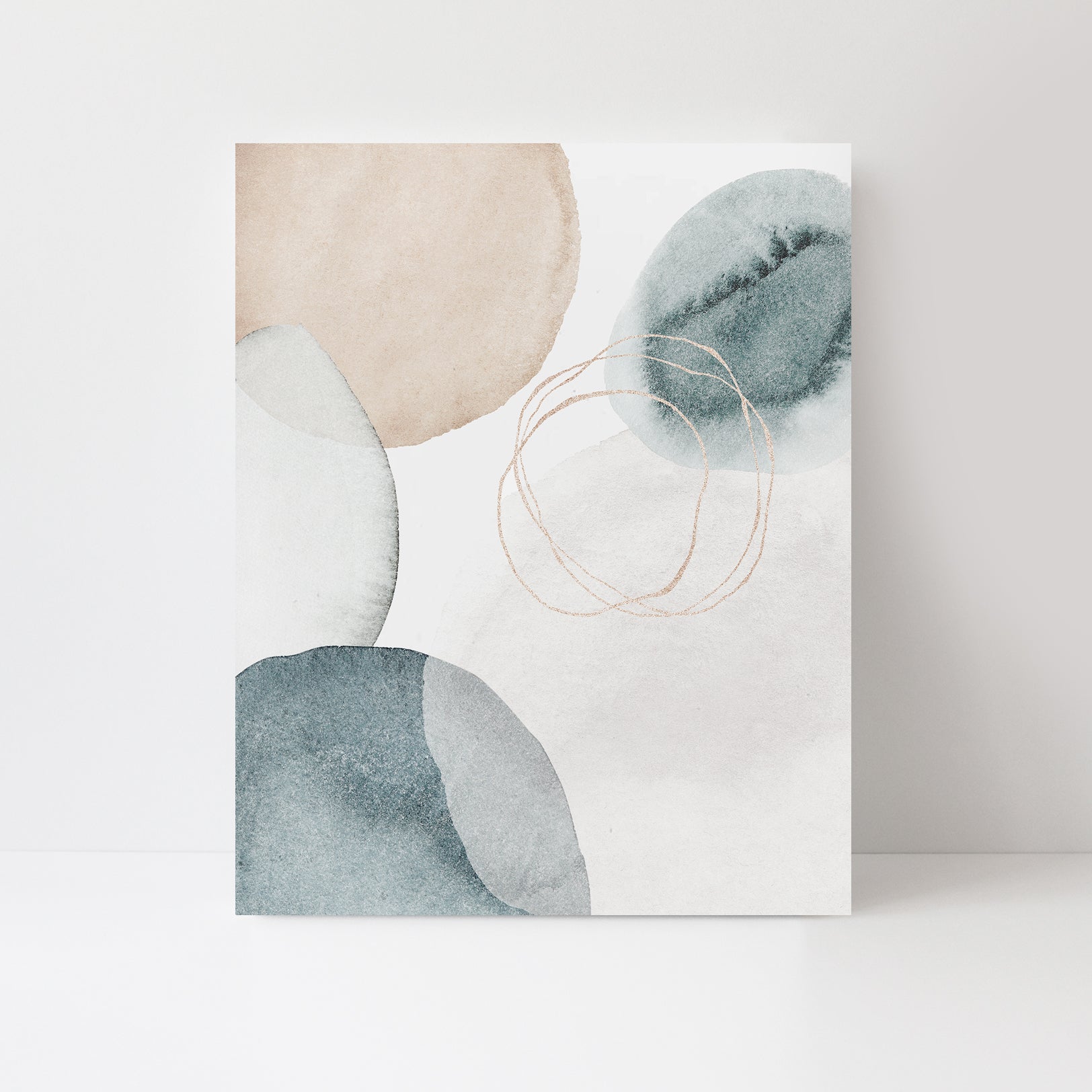 Abstract watercolor print Secondary image