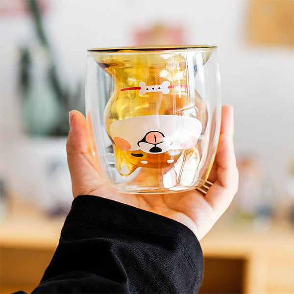 Double Glass Mug