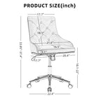 Home Office Desk Chairs Leisure Chairs for Bedroom Living Room