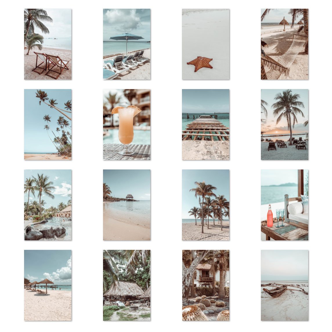 Coco Beach Collage Kit | 30 Pictures