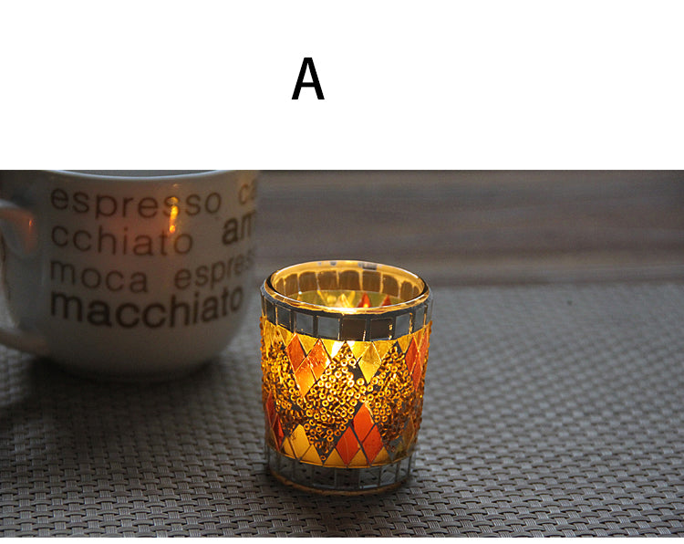 Handmade Glass Candle Holders Secondary image