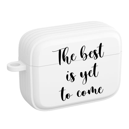 Custom Text HDX White Case Cover for Apple AirPods Gen 1, 2, 3 & Pro