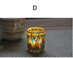 Handmade Glass Candle Holders