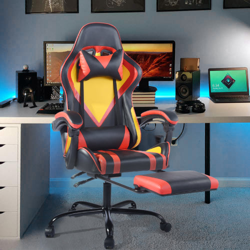Gaming Office High Back Computer Leather Desk Secondary image