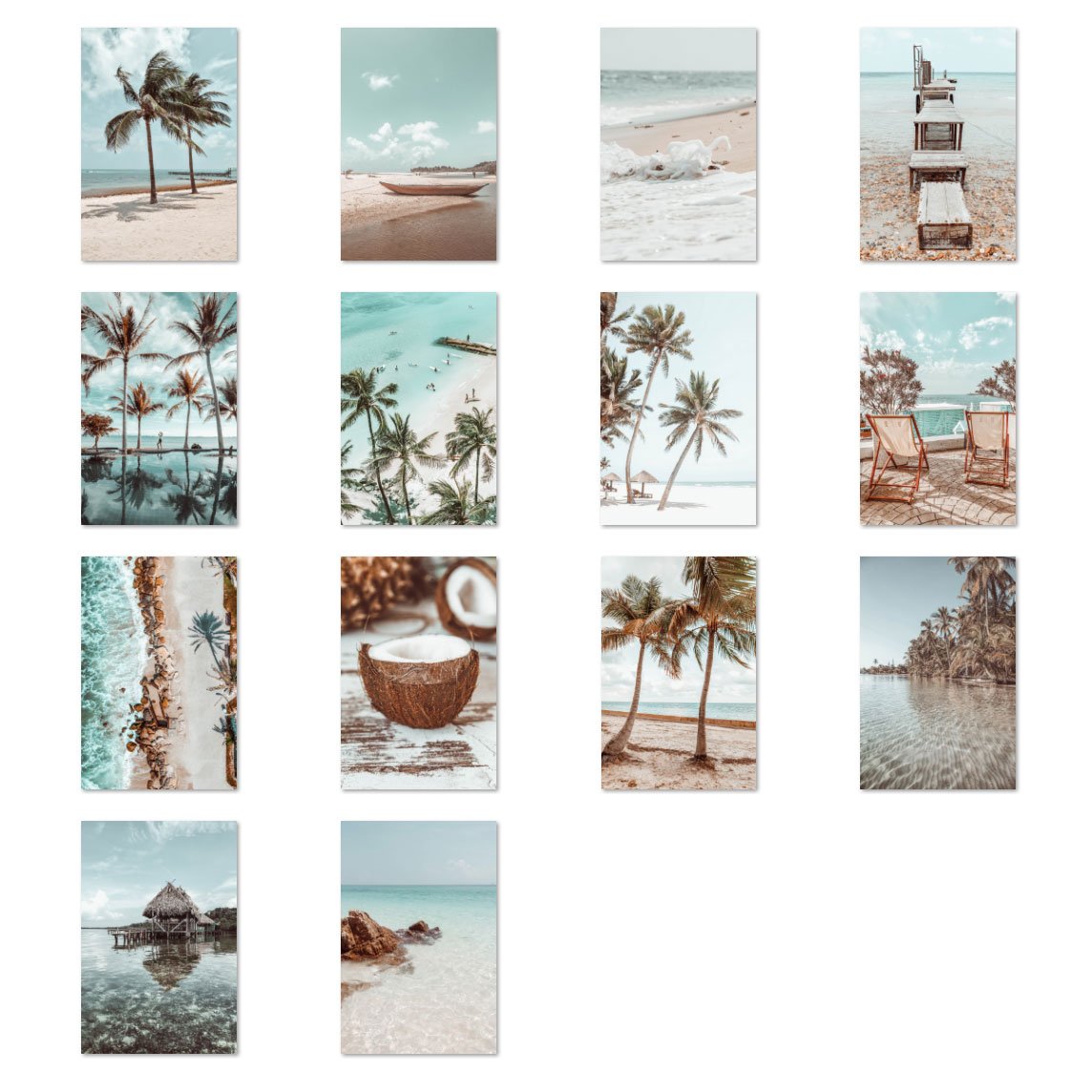 Coco Beach Collage Kit | 30 Pictures