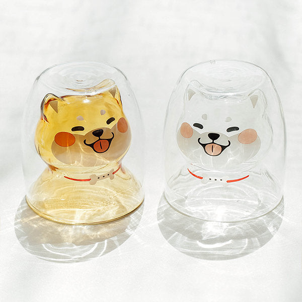 Double Glass Mug