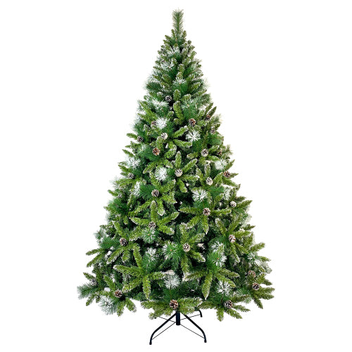 Christmas Tree Decorated with 65 Pine Cones Main image