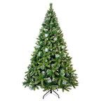Christmas Tree Decorated with 65 Pine Cones