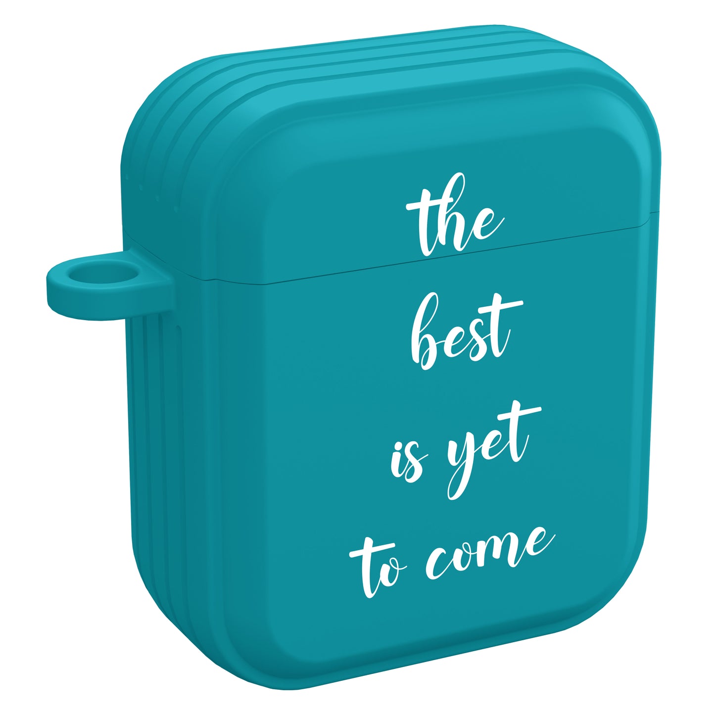 Custom Text HDX Teal Case Cover for Apple AirPods Gen 1, 2, 3 & Pro