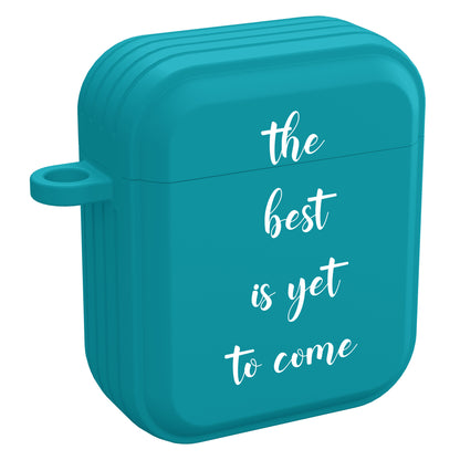 Custom Text HDX Teal Case Cover for Apple AirPods Gen 1, 2, 3 & Pro