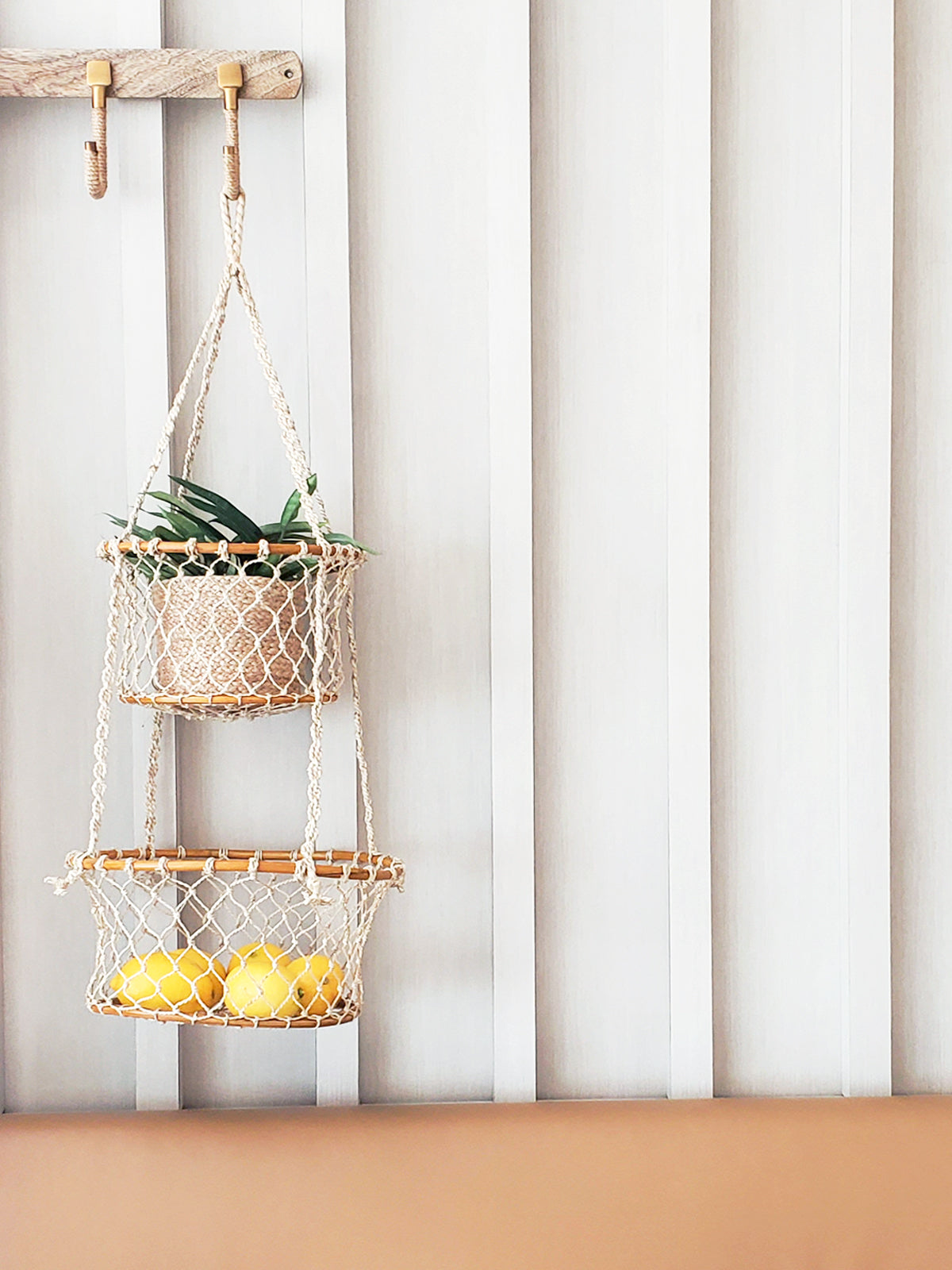 Jhuri Double Hanging Basket Secondary image