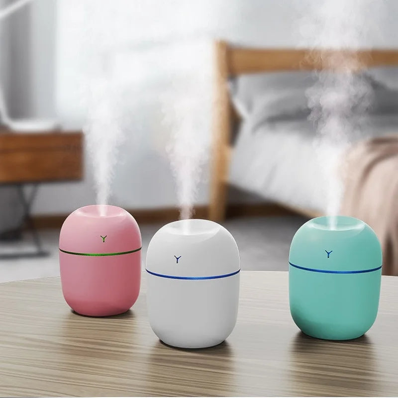 Portable Ultrasonic Humidifier USB Aroma Essential Oil Diffuser LED Main image