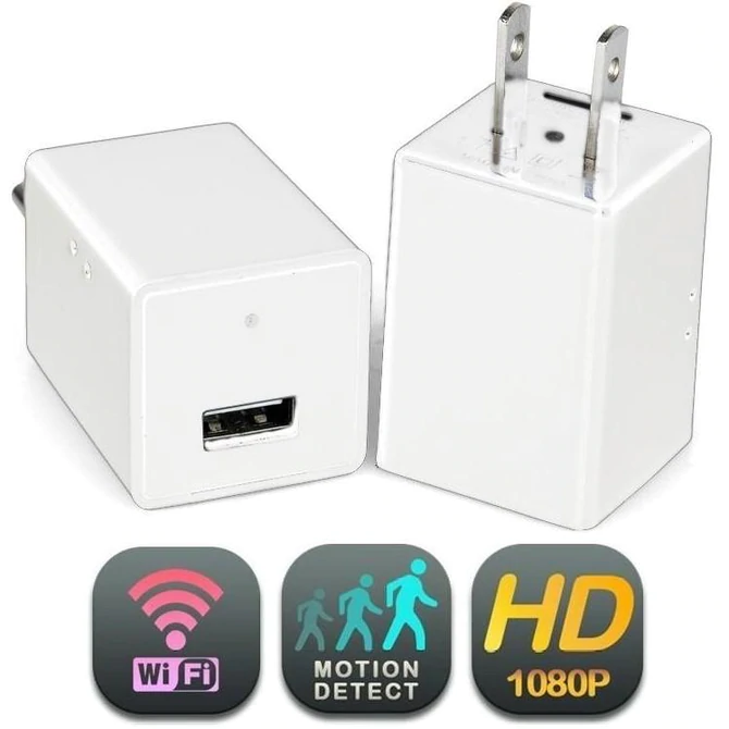 HD 1080P WIFI USB Charger Mini Spy Hidden Camera