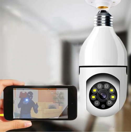 Mini WIRELESS WIFI LIGHT BULB CAMERA SECURITY CAMERA