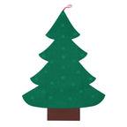 Kids DIY Felt Christmas Tree Ornaments Gifts