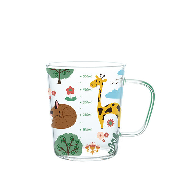 Creative Cartoon Glass Mug