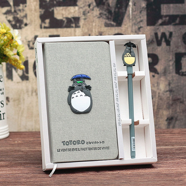 Totoro Notebook Pen Set