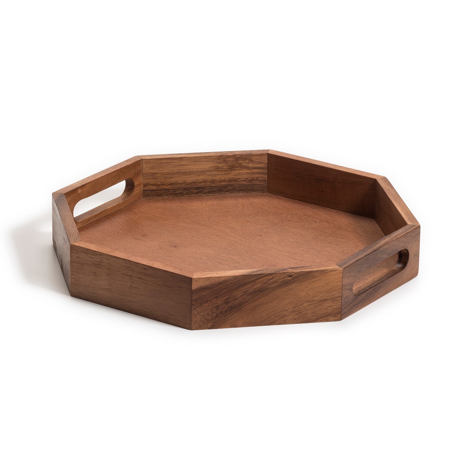 Octagon Wood Charcuterie/Serving Tray 17" Main image