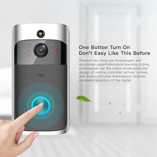 Remote Monitoring Doorbell WIFI Smart Visible