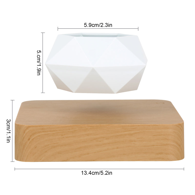 Novelty Levitating Rotation Flowerpot Magnetic Levitation FlowerPot Secondary image