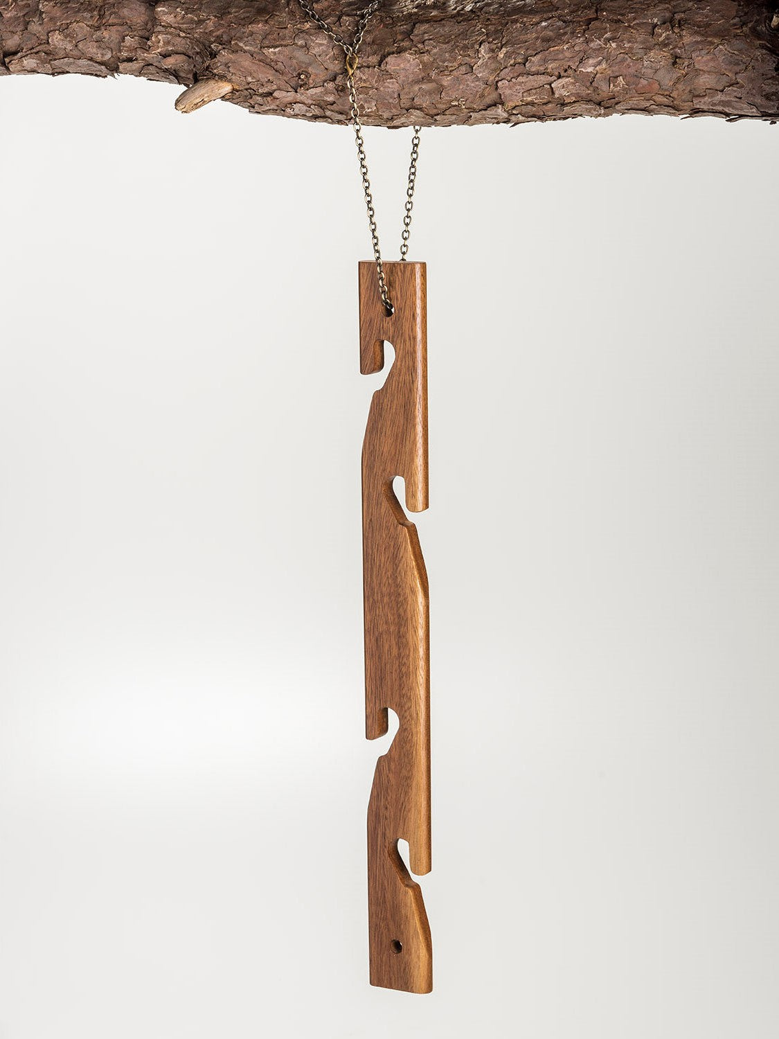 4 Pot Hanging Plant Holder  23.5" x 2.5" Secondary image