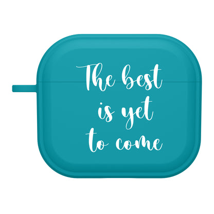 Custom Text HDX Teal Case Cover for Apple AirPods Gen 1, 2, 3 & Pro