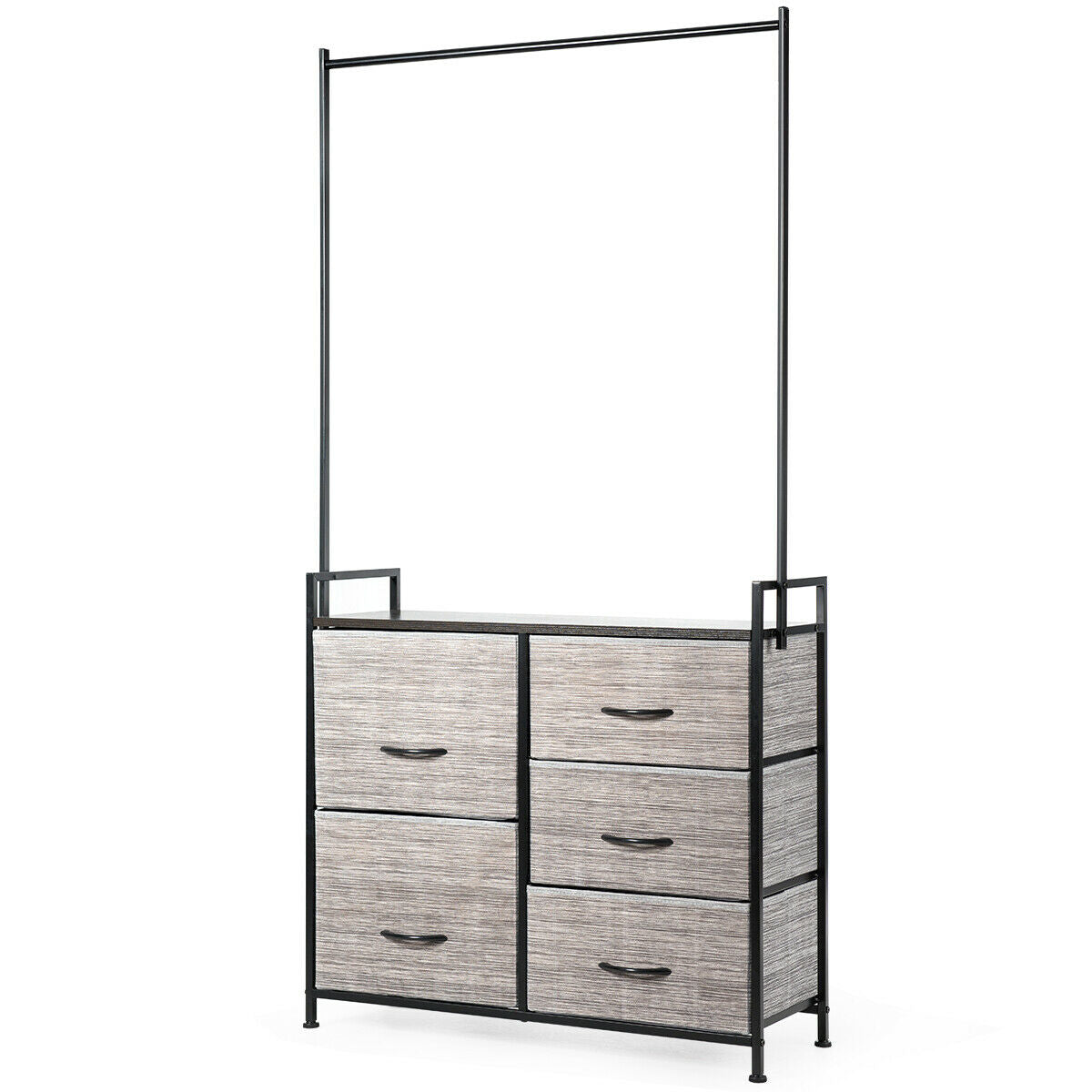 Chest of Drawers with Hanging Rail