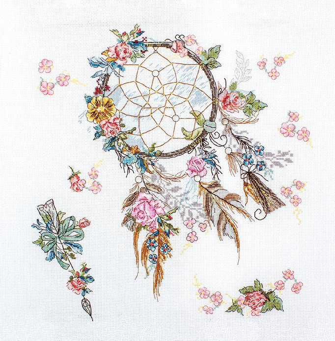 Counted Cross Stitch Kit Spring Dreams L8035