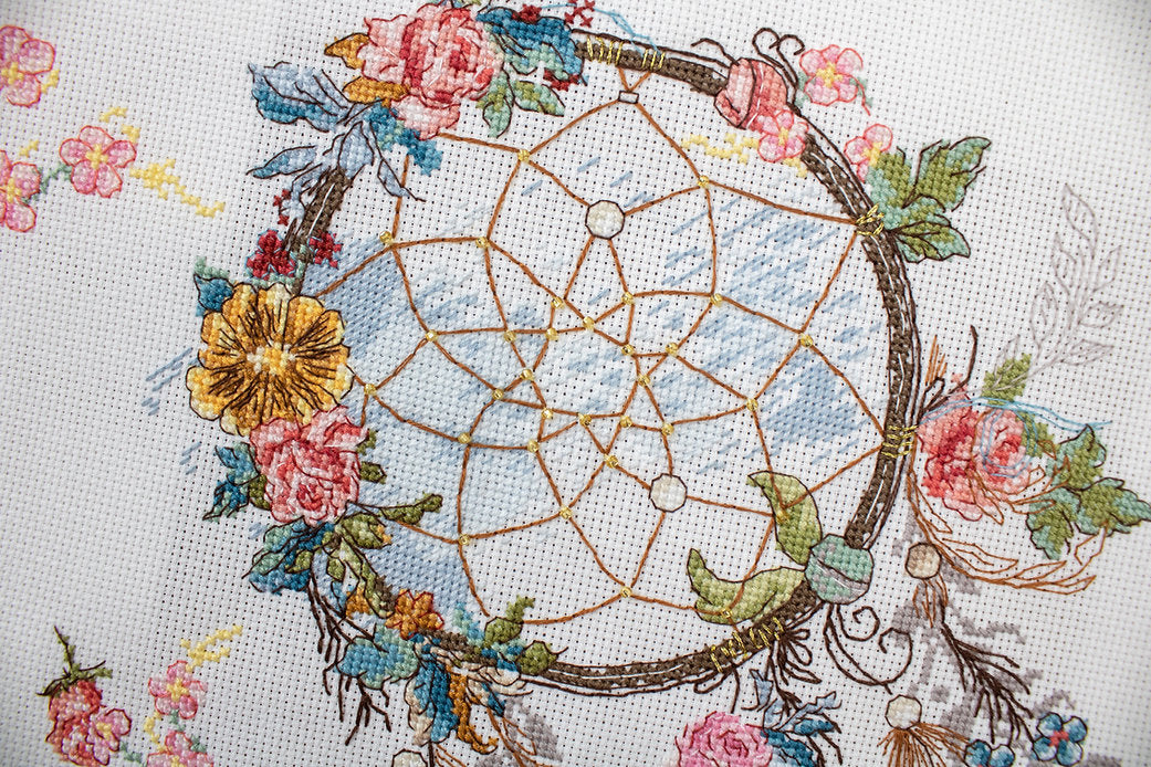 Counted Cross Stitch Kit Spring Dreams L8035