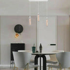 Industrial White colour Wire Cage Shade 3 Head  Pendant Light~3400