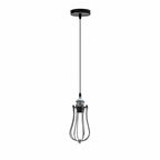 Ceiling Rose Balloon Cage Hanging Pendant Lamp Holder Light Fitting