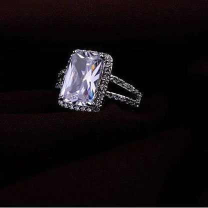 Purity Classic Ring In Emerald Shape