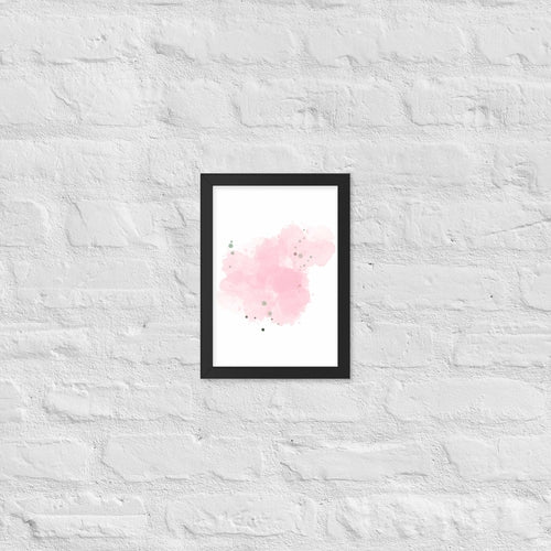Cotton Candy Dreams Framed matte paper poster Secondary image