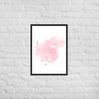 Cotton Candy Dreams Framed matte paper poster