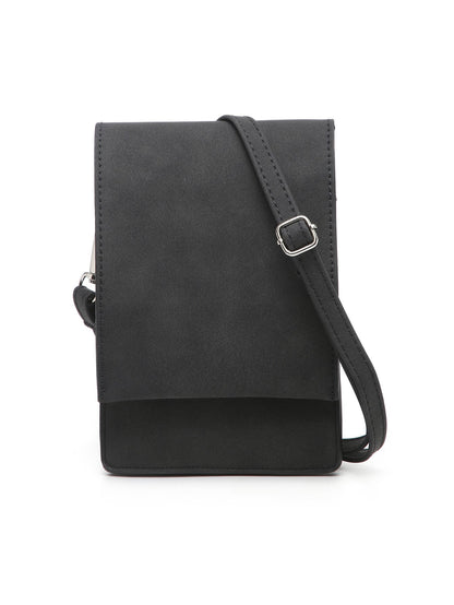 Women Small Crossbody Purse Cell Phone Pouch MT2078-3 BK